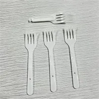 Grogg salladsgaffel för engångsbruk